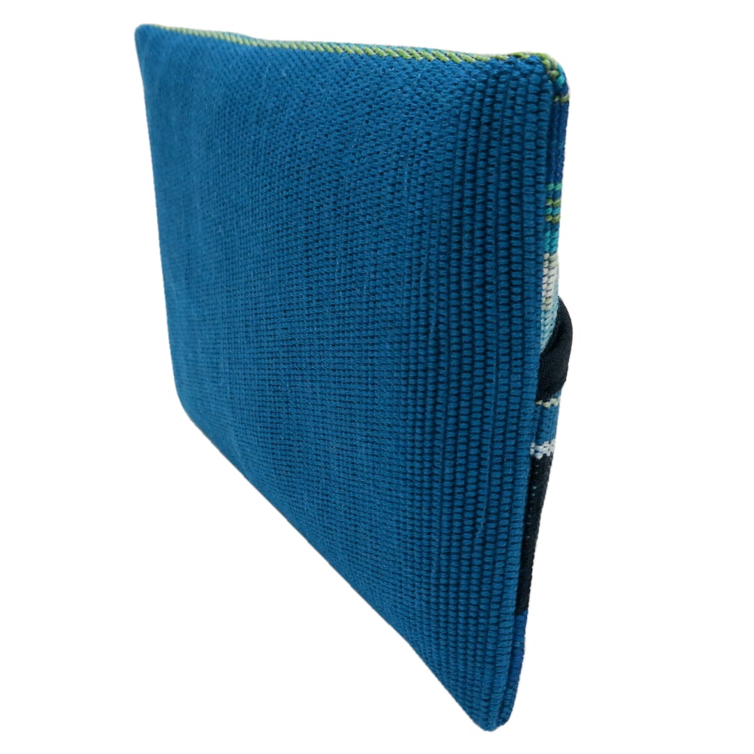 ハンドメイド　ボックスサイズティッシュ　携帯ケース　⌘ 魚釣り　猫　ブルー ハンドメイド ボックスサイズティッシュ 携帯ケース ⌘ 魚釣り 猫