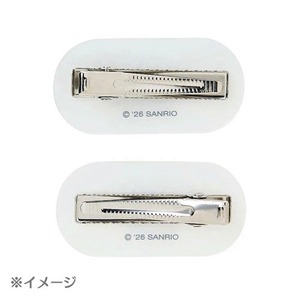 サンリオ　マイスウィートピアノ　ヘアクリップセット　シェル
