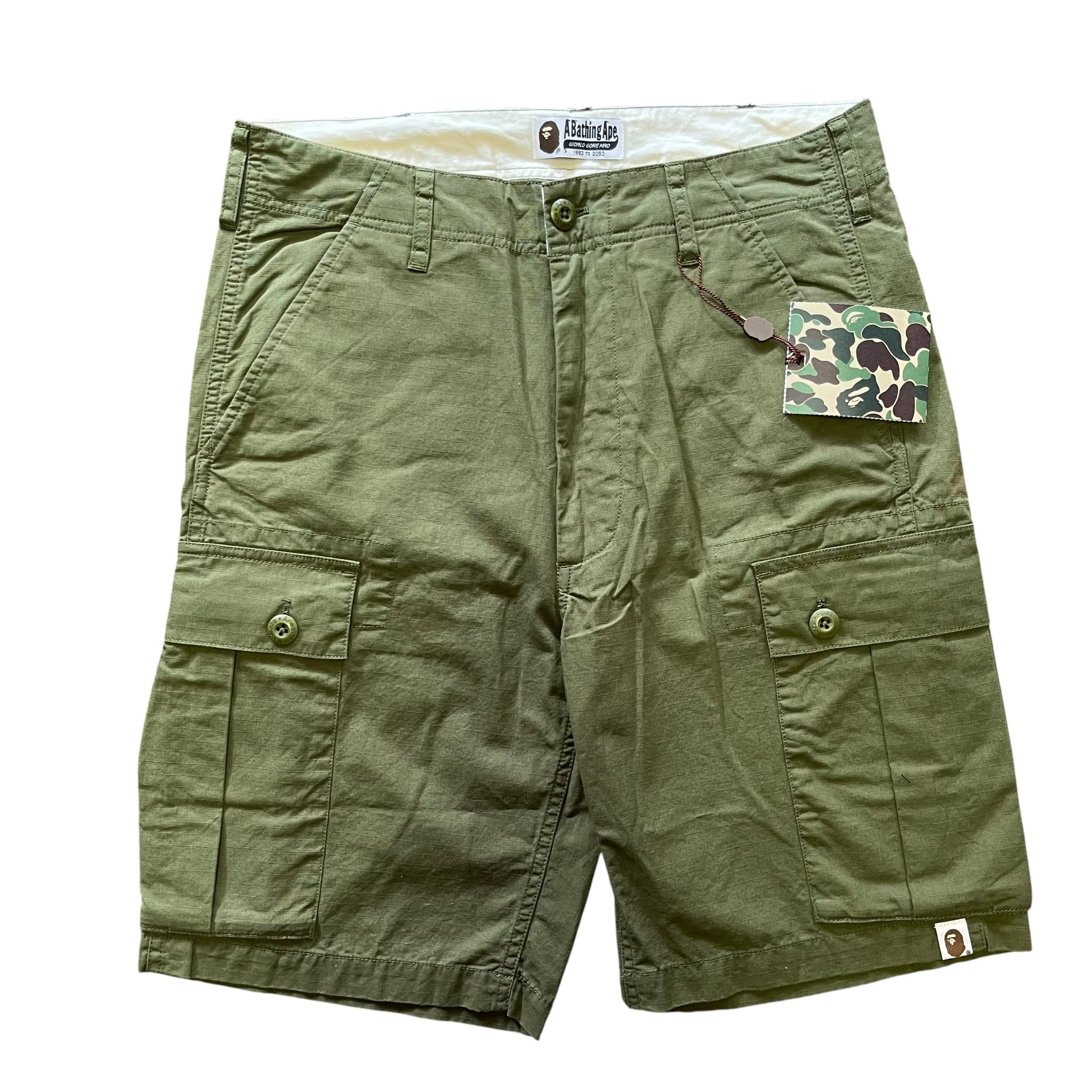 A BATHING APE ベイプ ショーツ カーゴパンツ 32インチ | 古着屋SAKASHITA