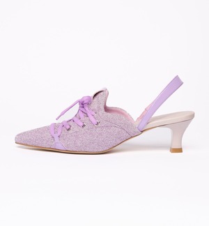 メゾンマベリックプレゼンツ　MAISON MAVERICK PRESENTS Sparkle Lace-up Sneaker Heels