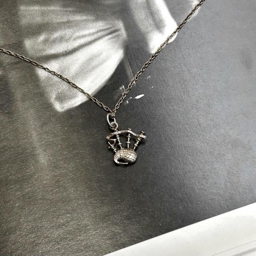 Vintage Bagpipe Top Necklace