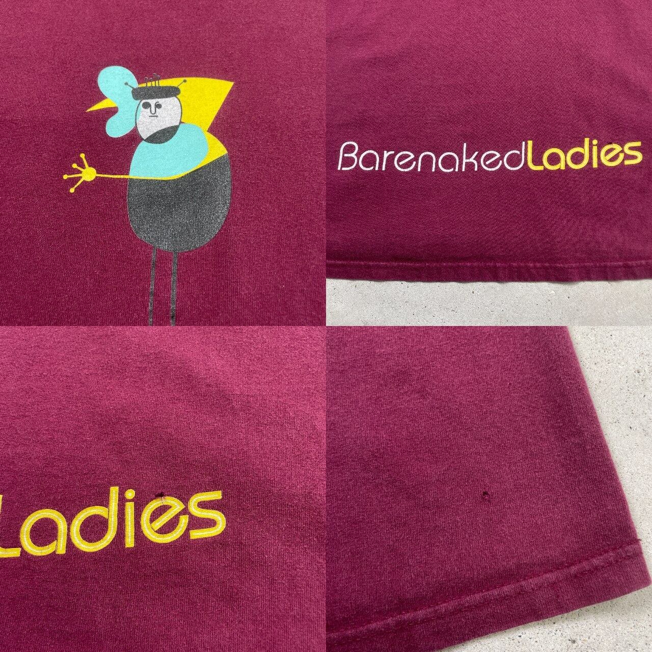 00年代 Barenaked Ladies ベアネイキッド・レディース バンドTシャツ