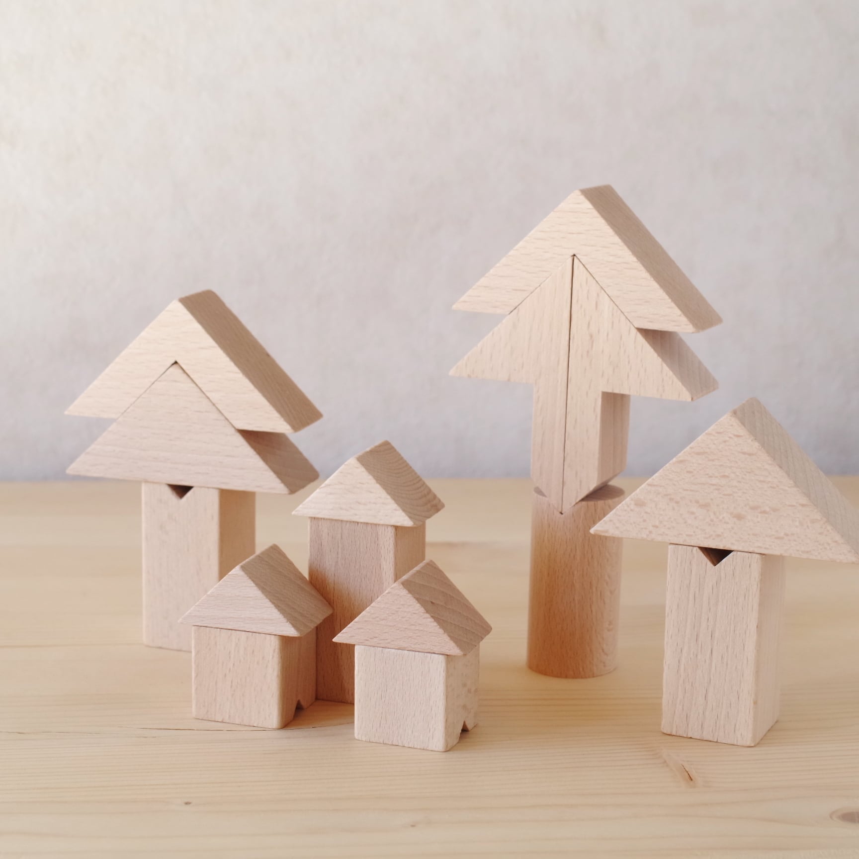 ドイツ　エバート 社　街の積み木　建築積み木　ドイツ製 Ebert エバート]建築積み木 クラシック L - 木のおもちゃ