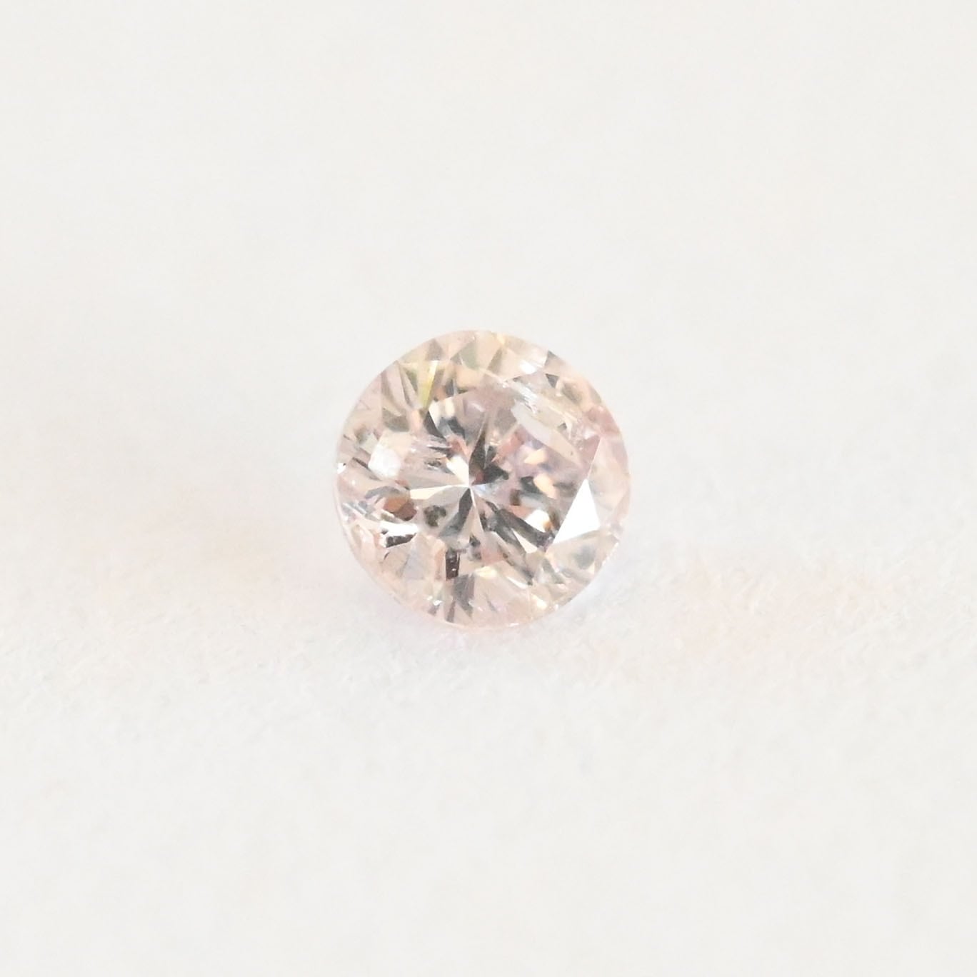 超熱 ピンクダイヤモンド 0.036ct ルース ソーティング付