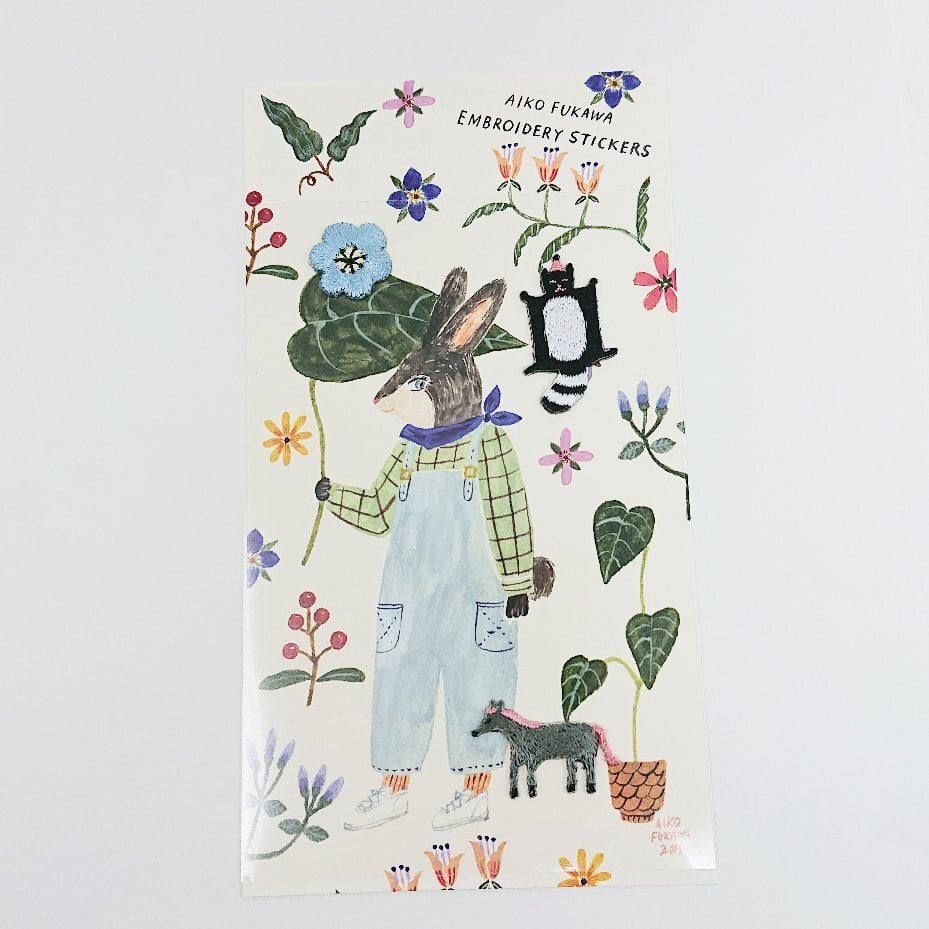 Aiko Fukawa】刺繡シール | 苫米地商店