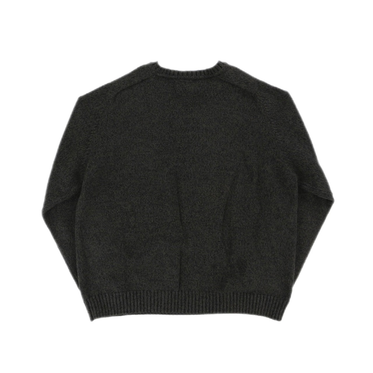 croft&barrow オーバーサイズコットンニットセーター チャコール【CU 