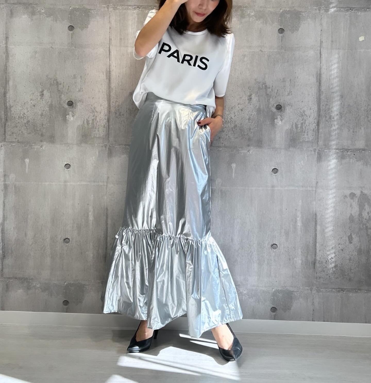 ミカーレミカーレ MICALLEMICALLE micallemicalle アルミ箔風  