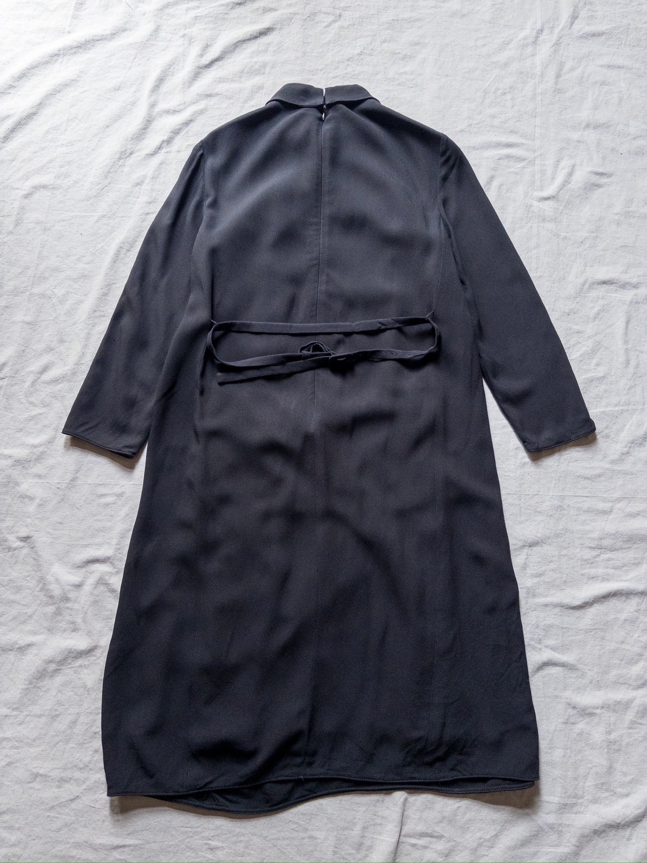 "PRADA" Gathered Onepiece Dress