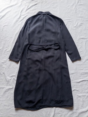 "PRADA" Gathered Onepiece Dress