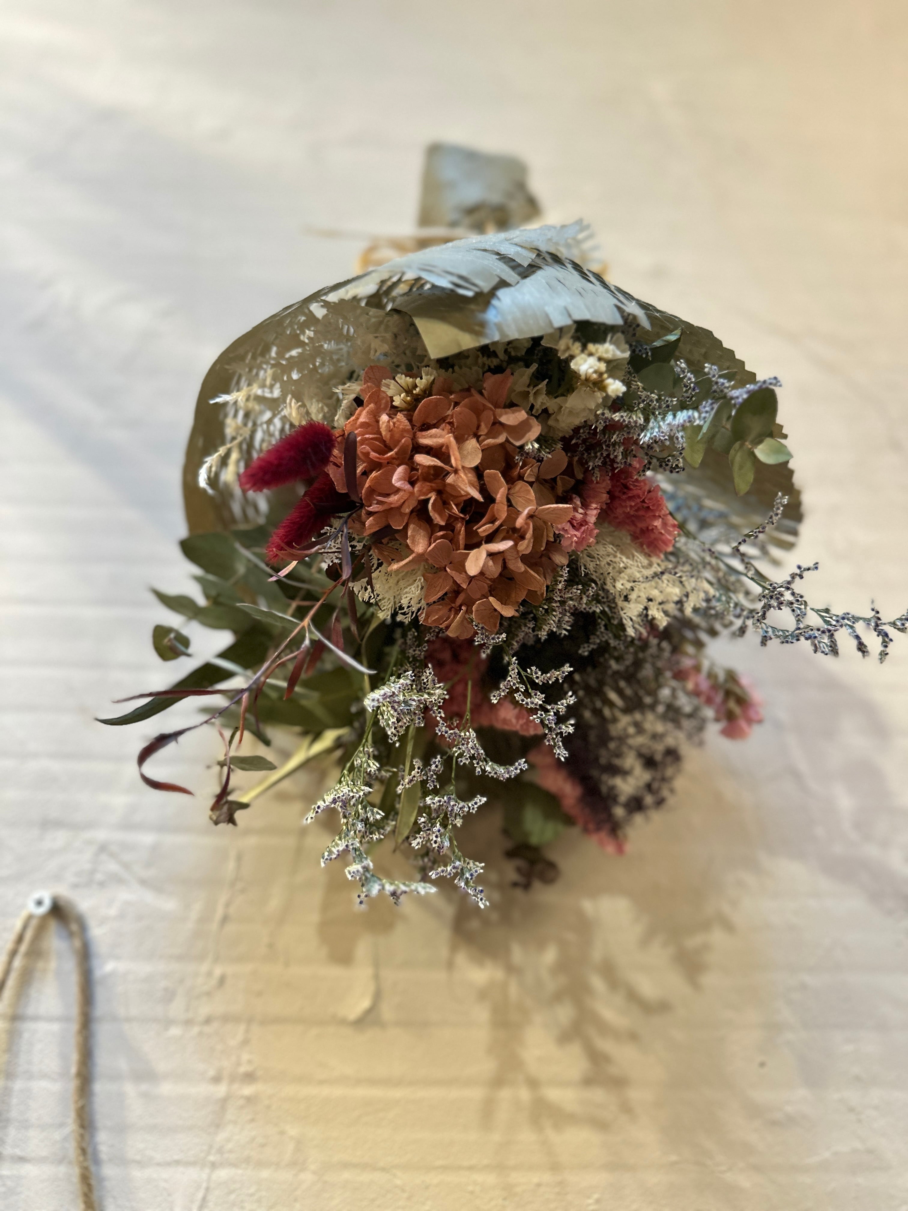 紫陽花のおまじないスワッグ | ナチュラルテイストのドライフラワー