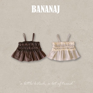 【2点送料無料】«予約»«ジュニアサイズあり»«Banana J» ドロシーブラウス 2colors