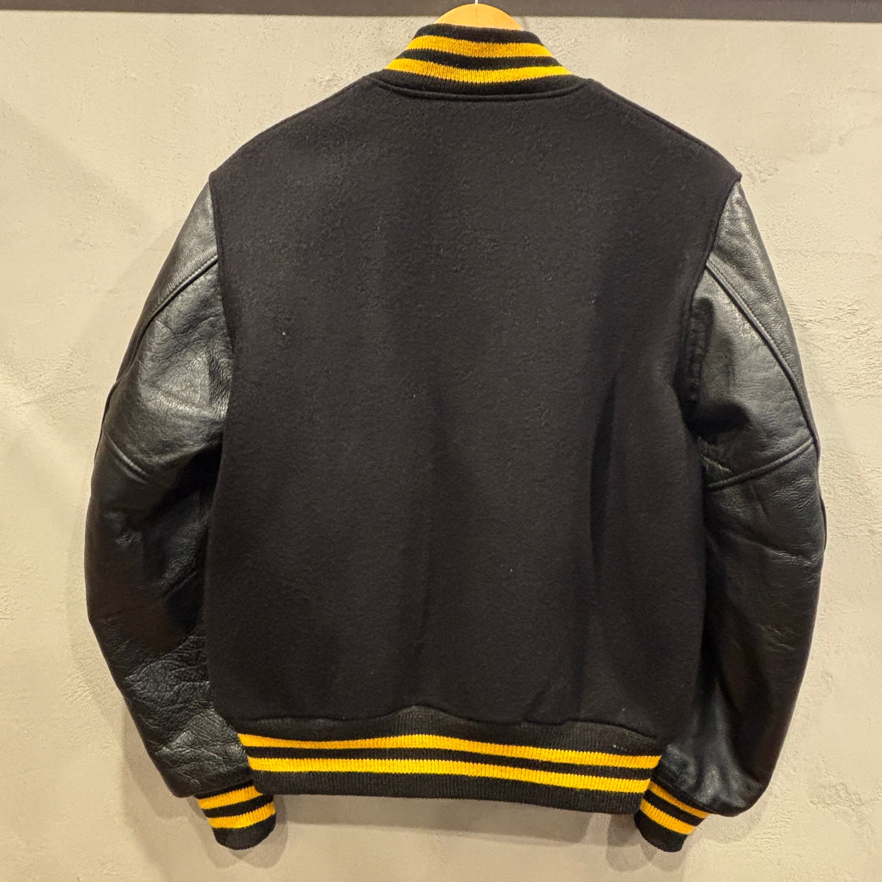 ⊕GOLDEN BEAR WOOL/LEATHER STADIUM JACKET | safarionline