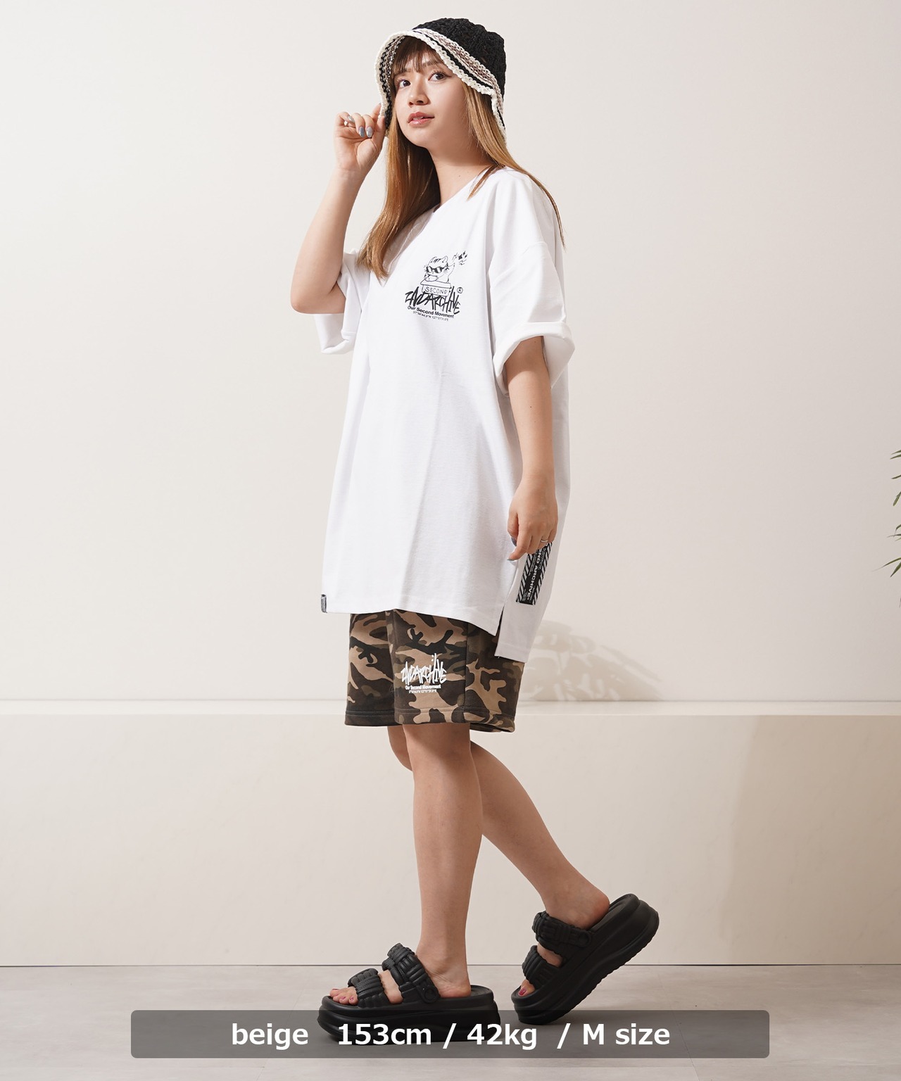 ◆2nd ARCHIVE カモフラ スウェットショーツ◆kr-25004