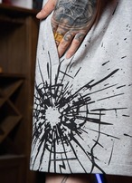 ブレットホールブロークンスウェットパンツショーツ