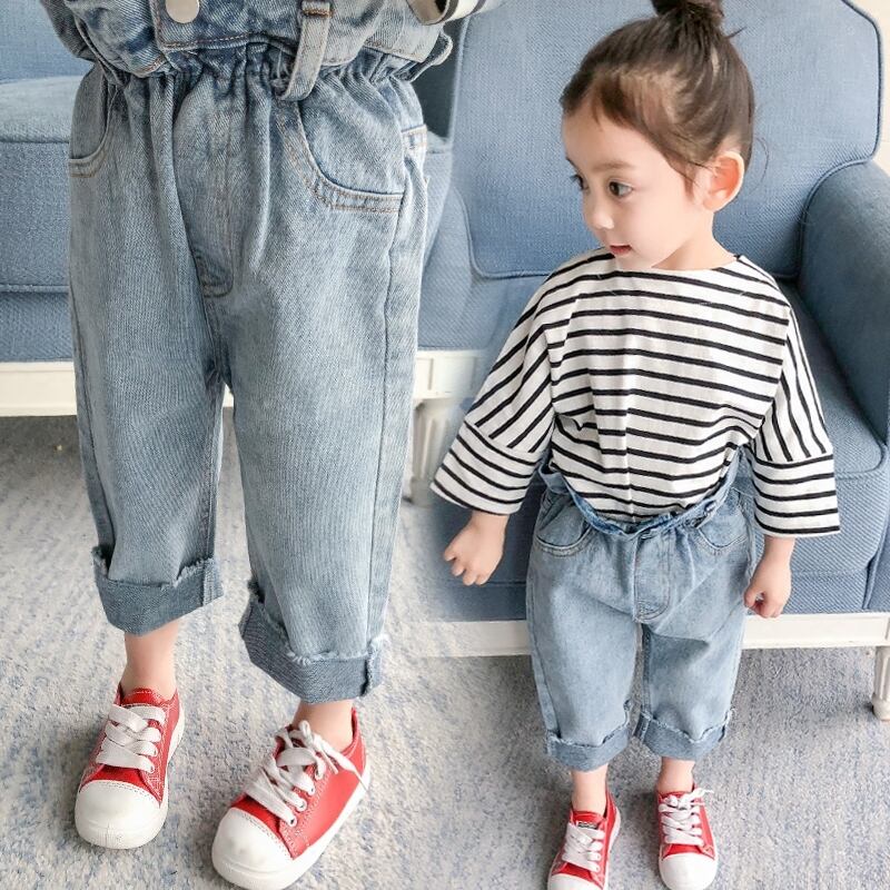 女の子男の子 デニムパンツ 子供服 保育園幼稚園 キッズ 韓国子供服 お洒落 ナチュラル ズボン カジュアル着 お出かけ ズボン デニムパンツ女の子 韓国レディース キッズファッション Londonbridge ロンドンブリッジ