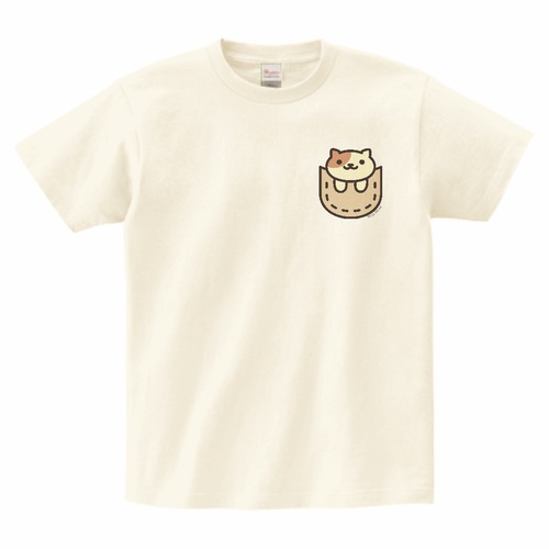 【再販】ねこあつめ　ワンポイントデザインTシャツ