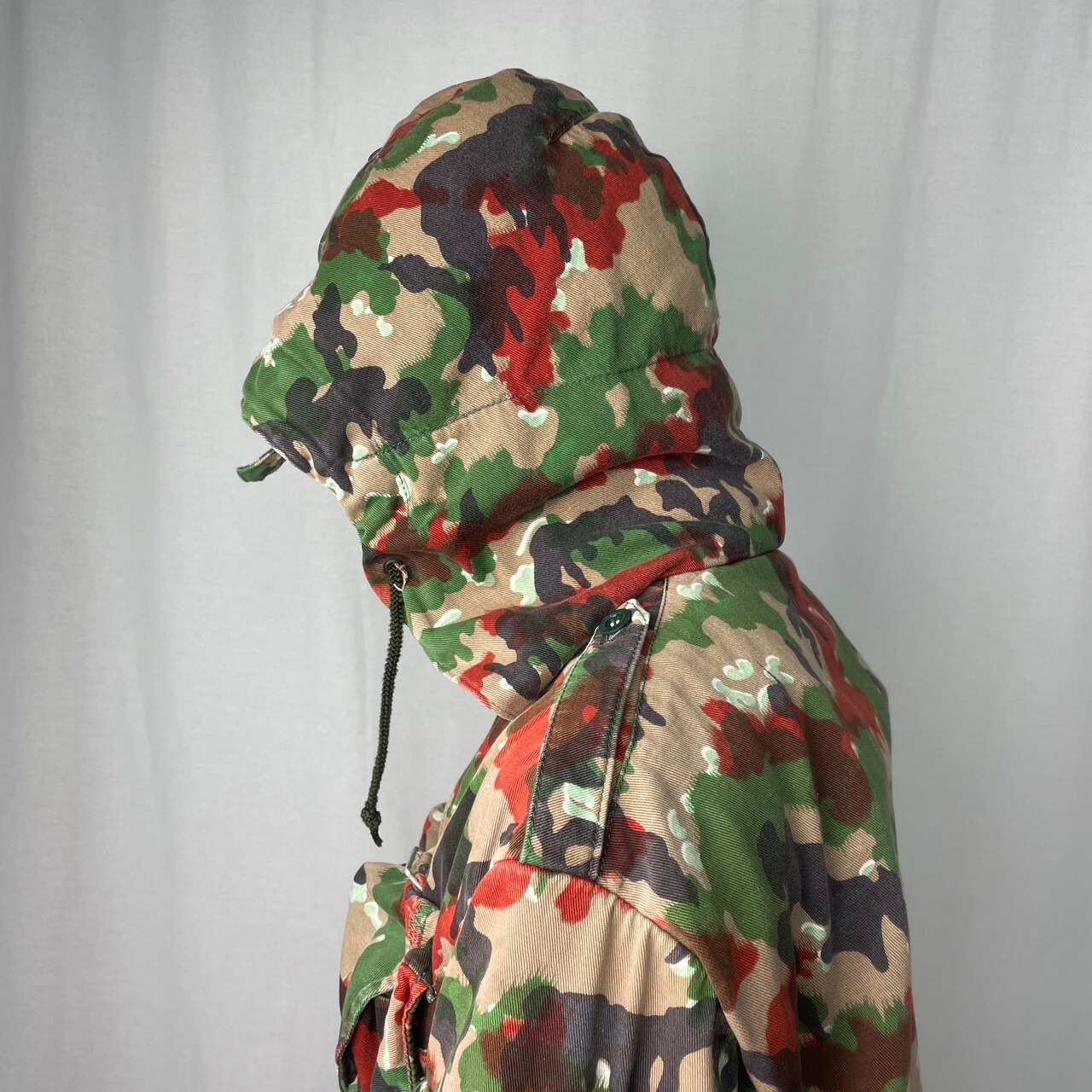 64年納品 60年代 スイス軍 M-60 マウンテンジャケット アルペンカモ 