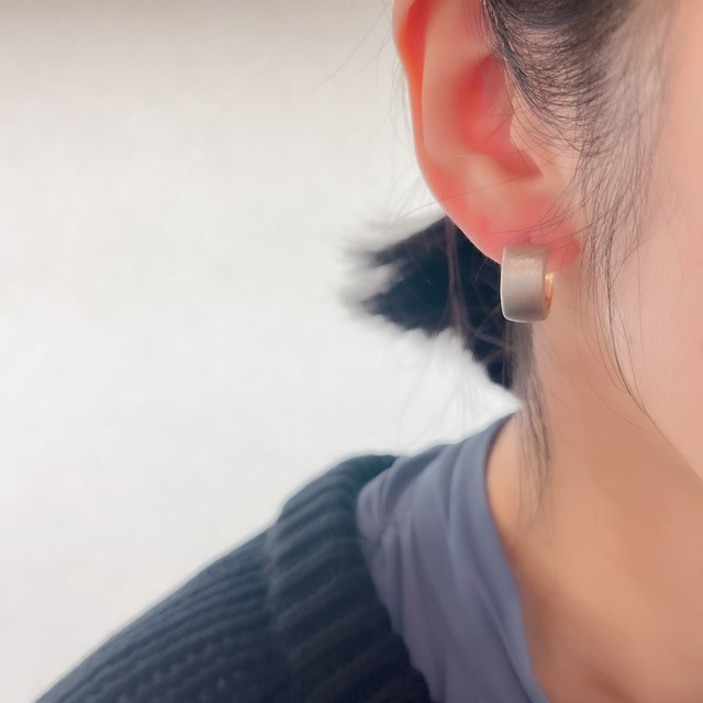 K10 YG/WG リバーシブルピアス