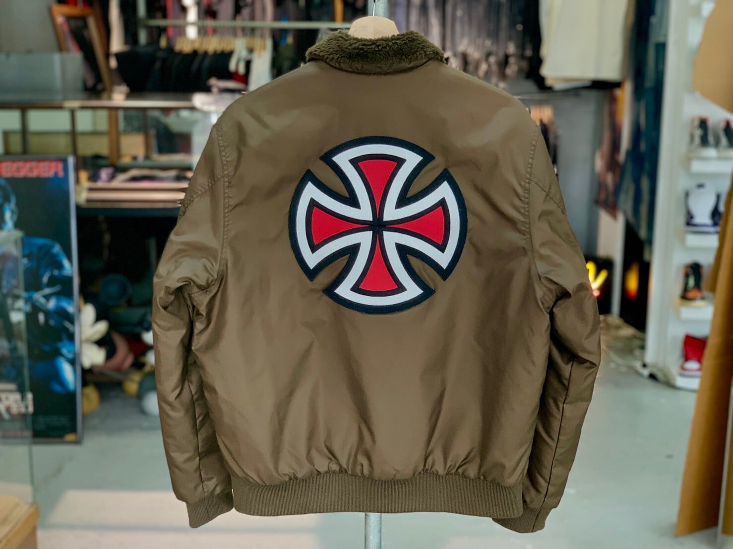 supreme independent Bomber Jacket ボンバー Msup