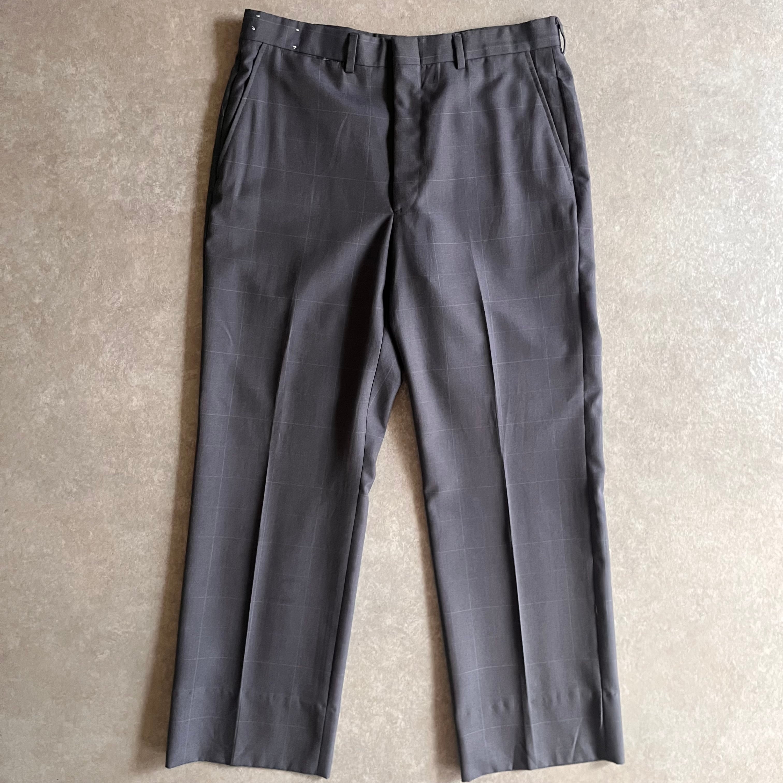 1980s〜 Check Slacks W34 L29 H712