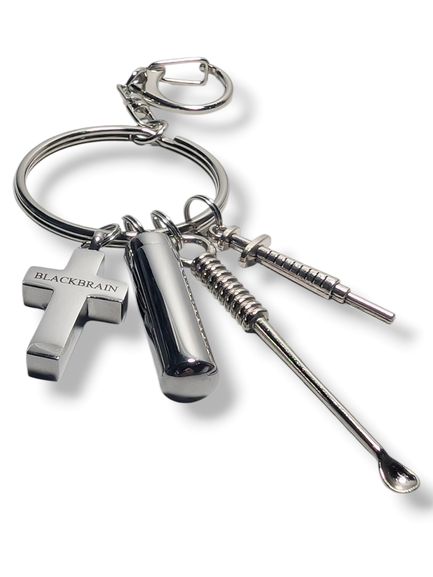 Everyday Essentials Keychain | BLACK BRAIN