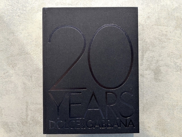 【VF362】20 Years Dolce & Gabbana  /visual book