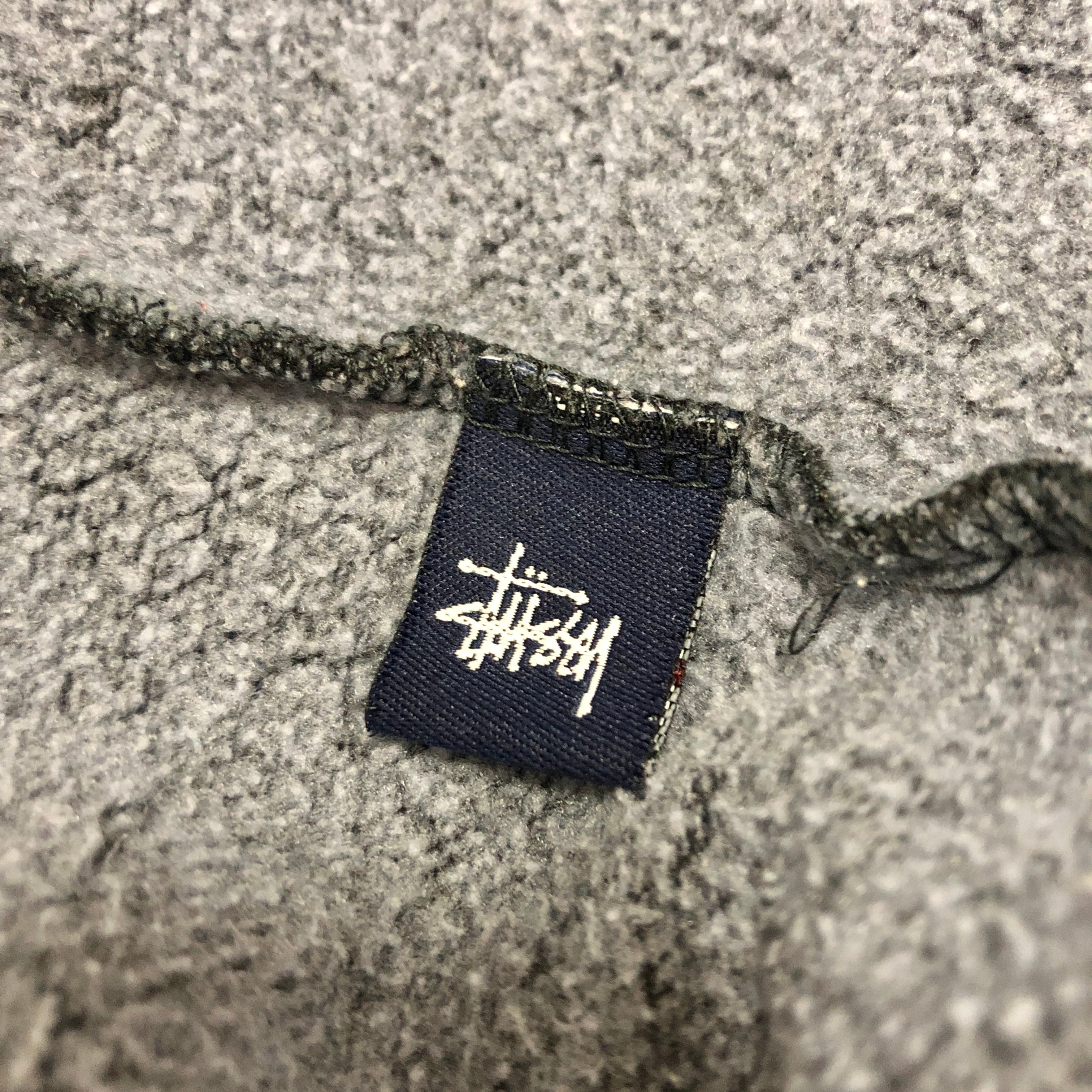 00s OLD STUSSY/Cross Bone print Hoodie/L相当/クロスボーンプリント