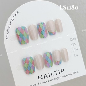 LS1180　ネイルチップ　サイズXS/S/M