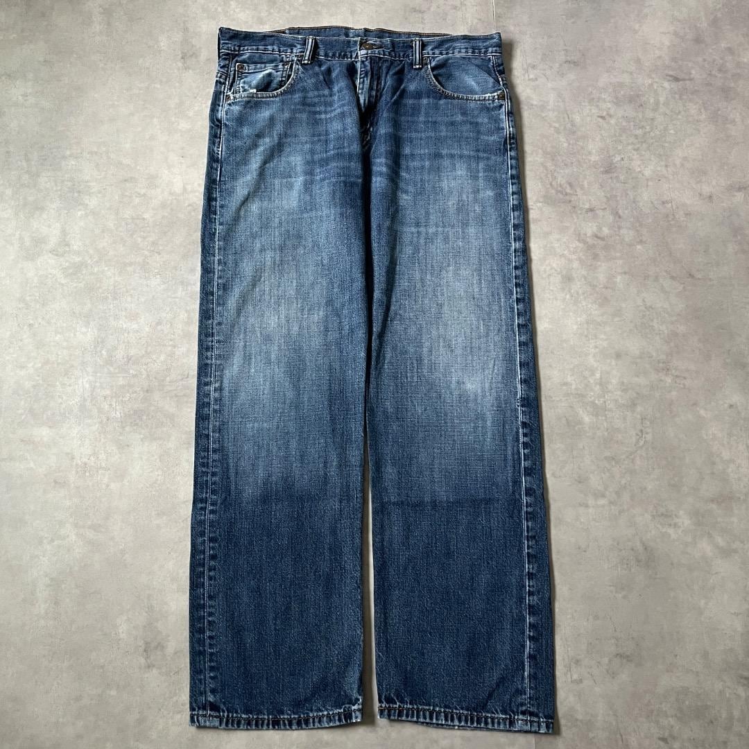 リーバイス569 Levis W34 ブルーデニム 青 ヒゲ 古着 16812