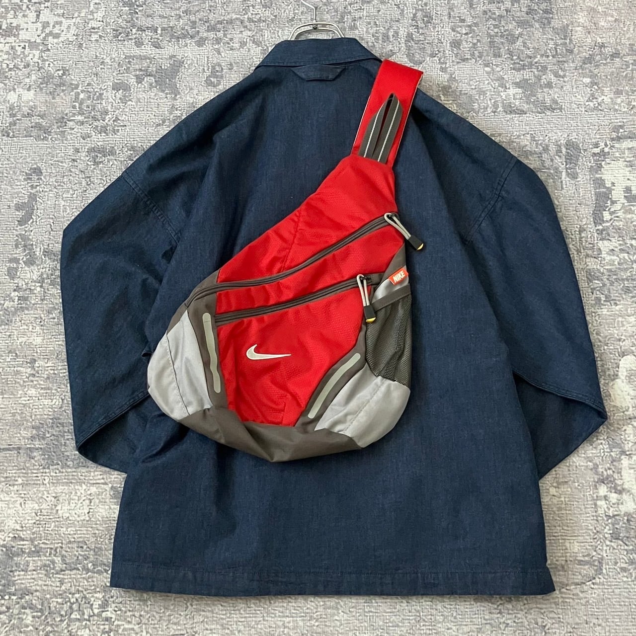 90s NIKE ボストンバッグ ショルダーバッグ y2k 大容量 90s Nike