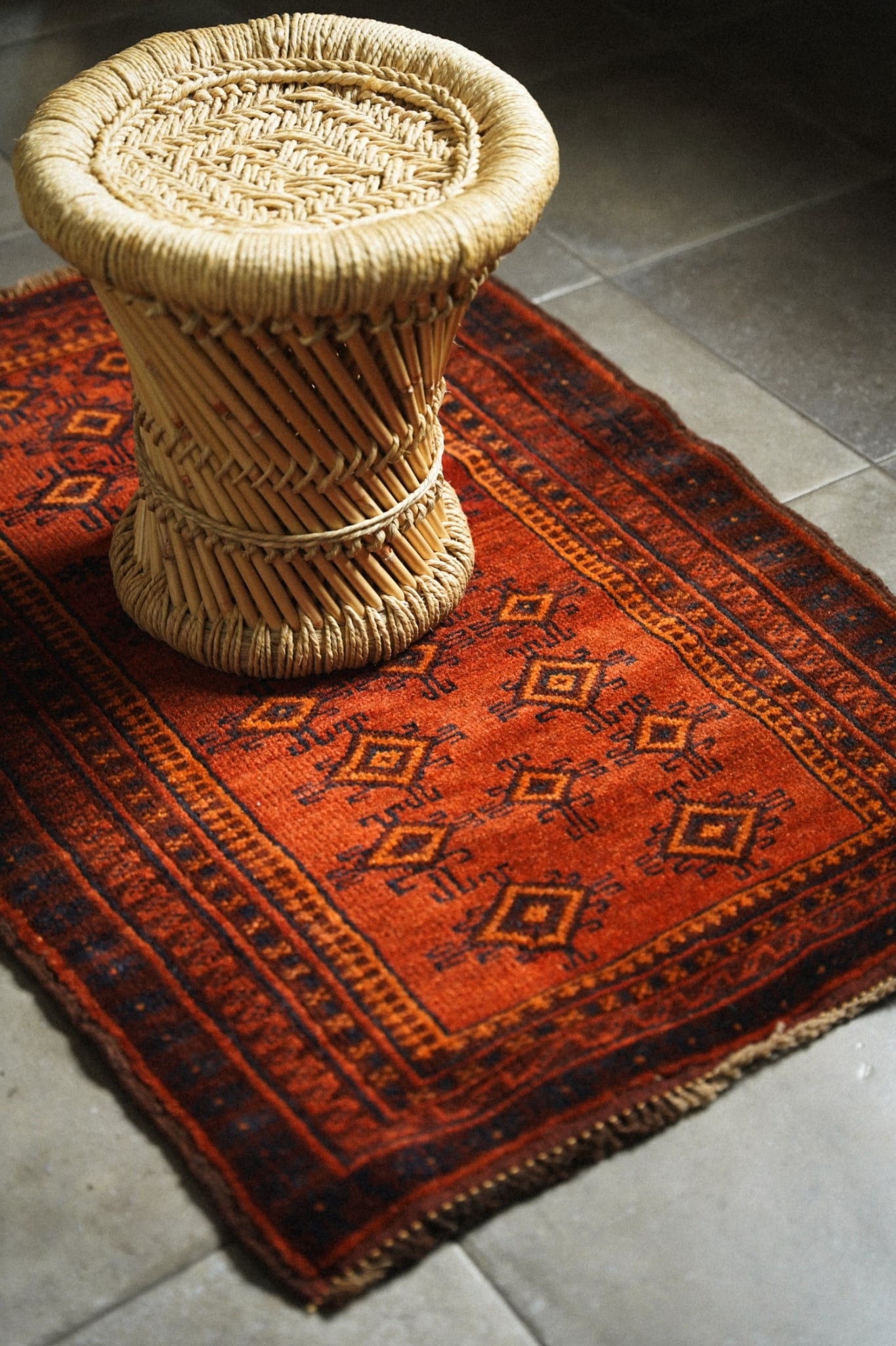 1914-Vintage Baluch rug | 手織りのヴィンテージラグ専門店 | Bahr