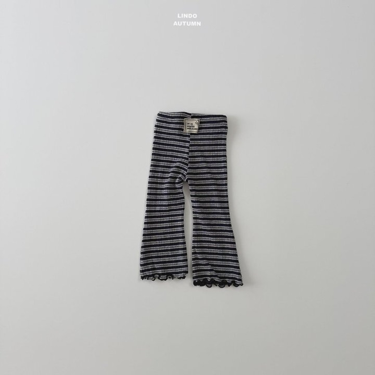 韓国子供服 / LINDO / ニットぽんぽんレギンス / 秋服 *XS~XL*