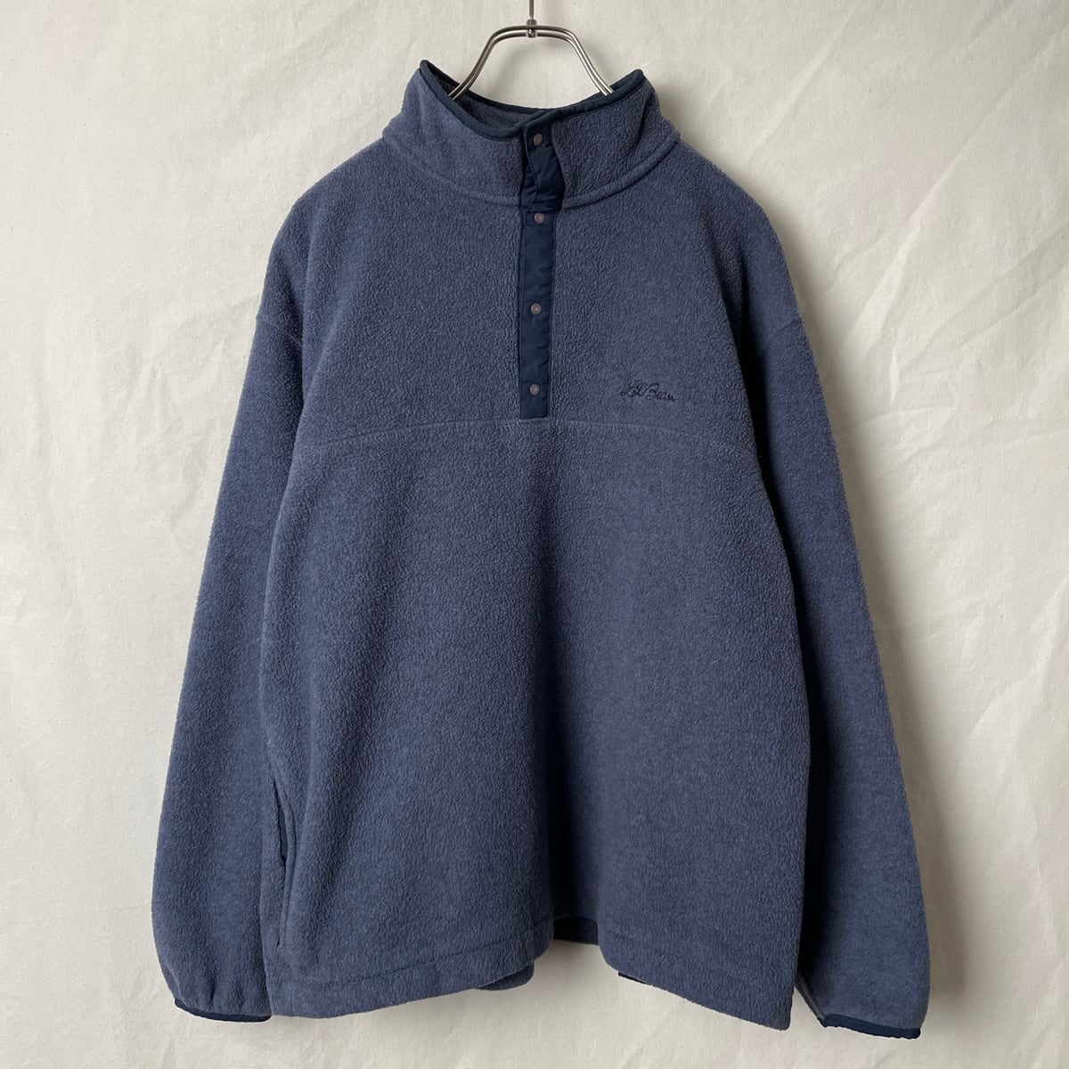 80s 90s L.L.Bean フリース スナップT エルエルビーン プルオーバー