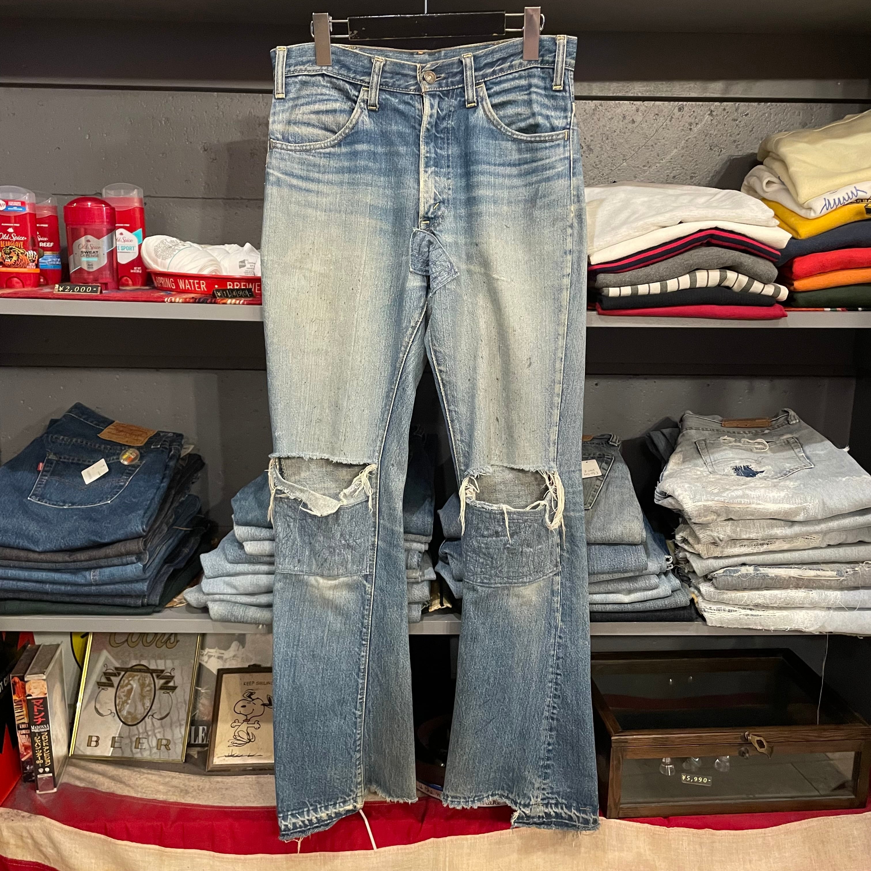 70s Levis 646 Flare Denim Pants 