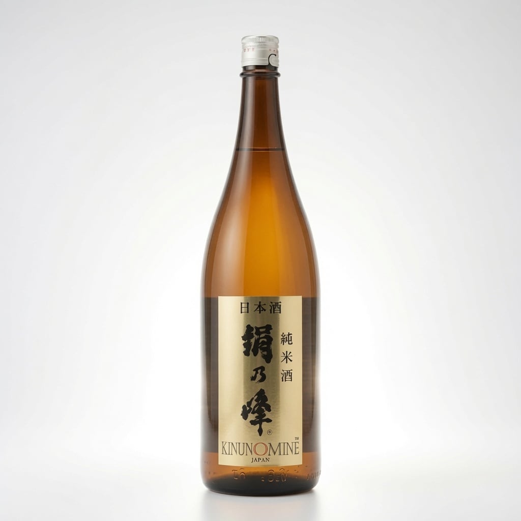 絹乃峰純米60 1800ml】地元、飲食店メインの商品で要望多く販売する