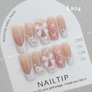 L104 ネイルチップ サイズXS/S/M