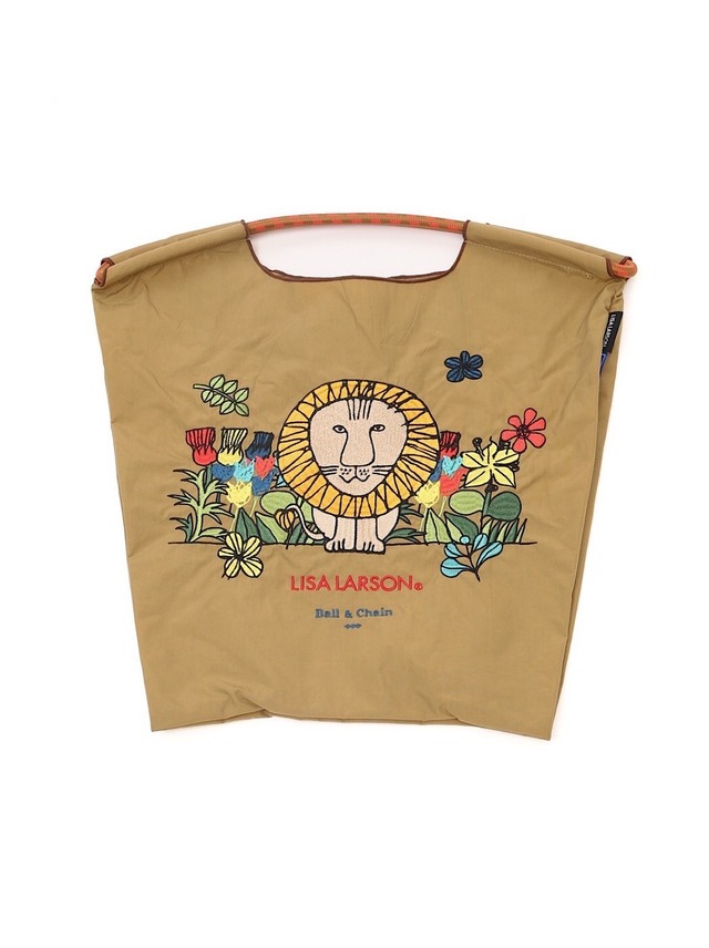 Ball&Chain　ショッピングバッグ M size【LISA LARSON LION】