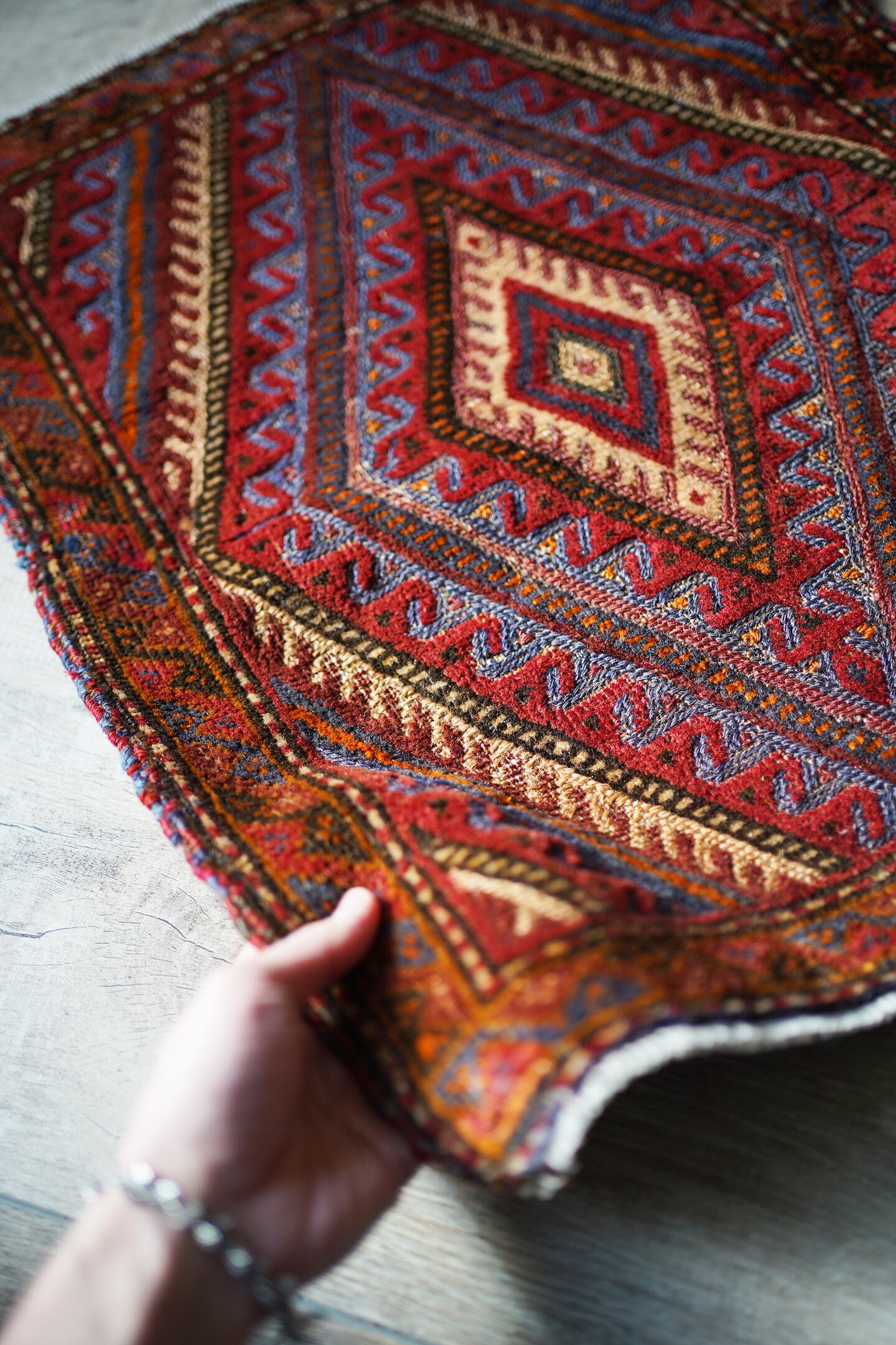 vintage rug, 159       【1684】