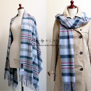 【国内正規品・新品】ジョンストズ スコットウェザード スコットウィザード カシミヤ 大判ストール 100％ Johnstons