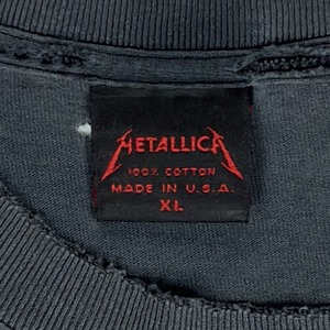 METALLICA 'SAT BUT TRUE PUSHEAD 90s' METALLICA XL 783