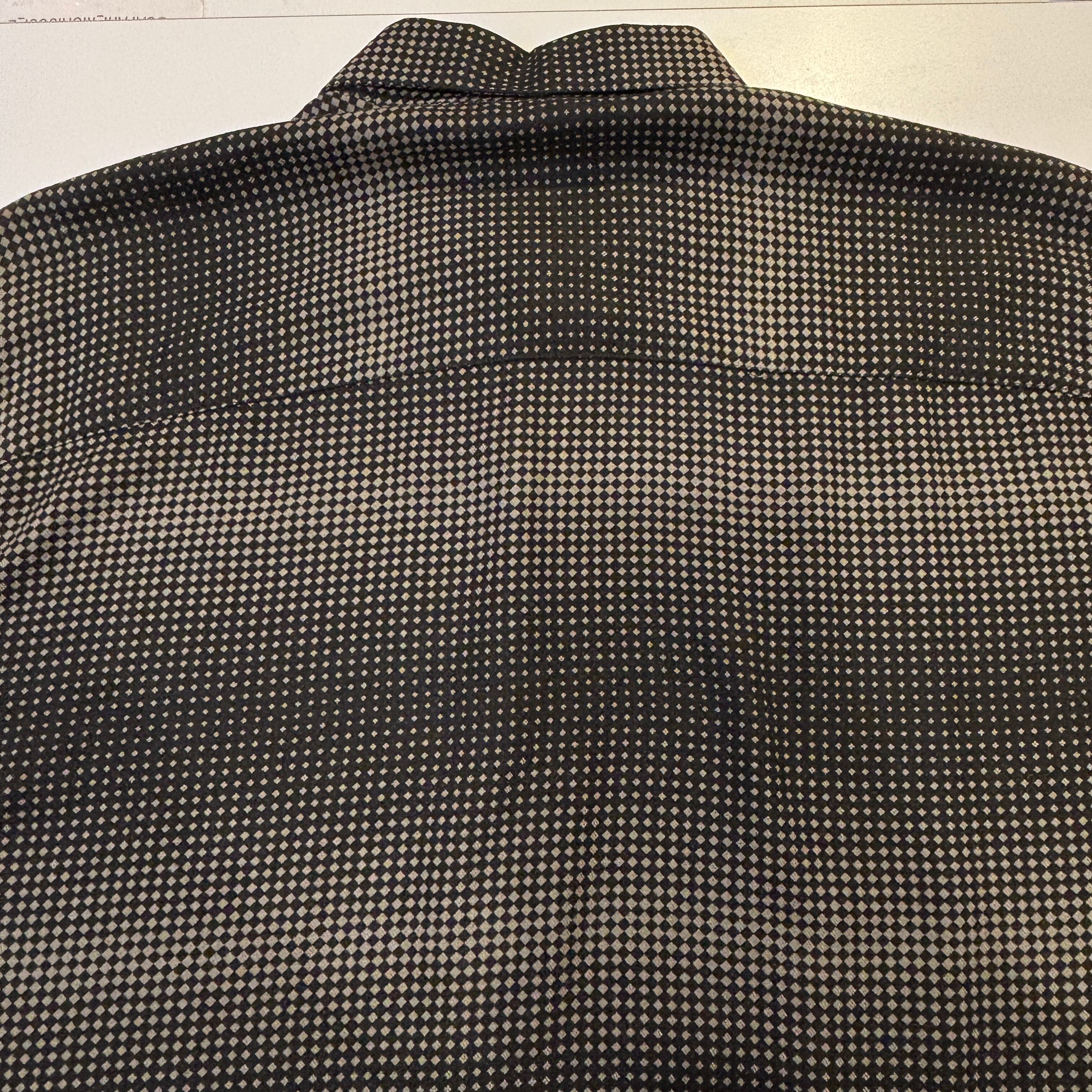 1990'S PERRY ELLIS RAYON SHIRT DOT PATTERN SIZE M | safarionline