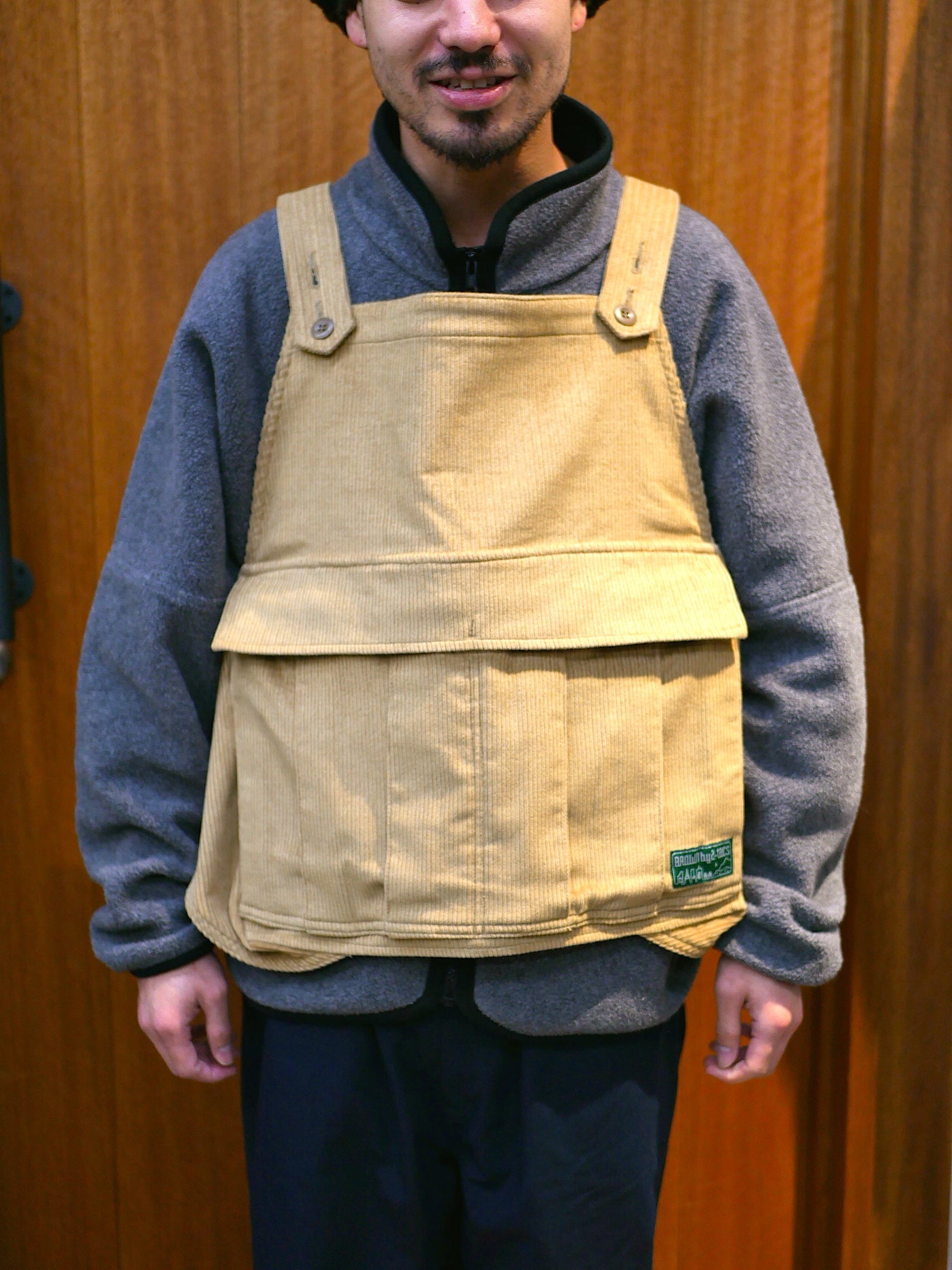 BROWN by 2-tacs SEED IT VEST　カーキベージュ