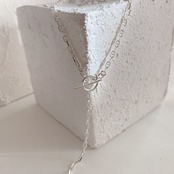 silver925　anchor chain necklace Y