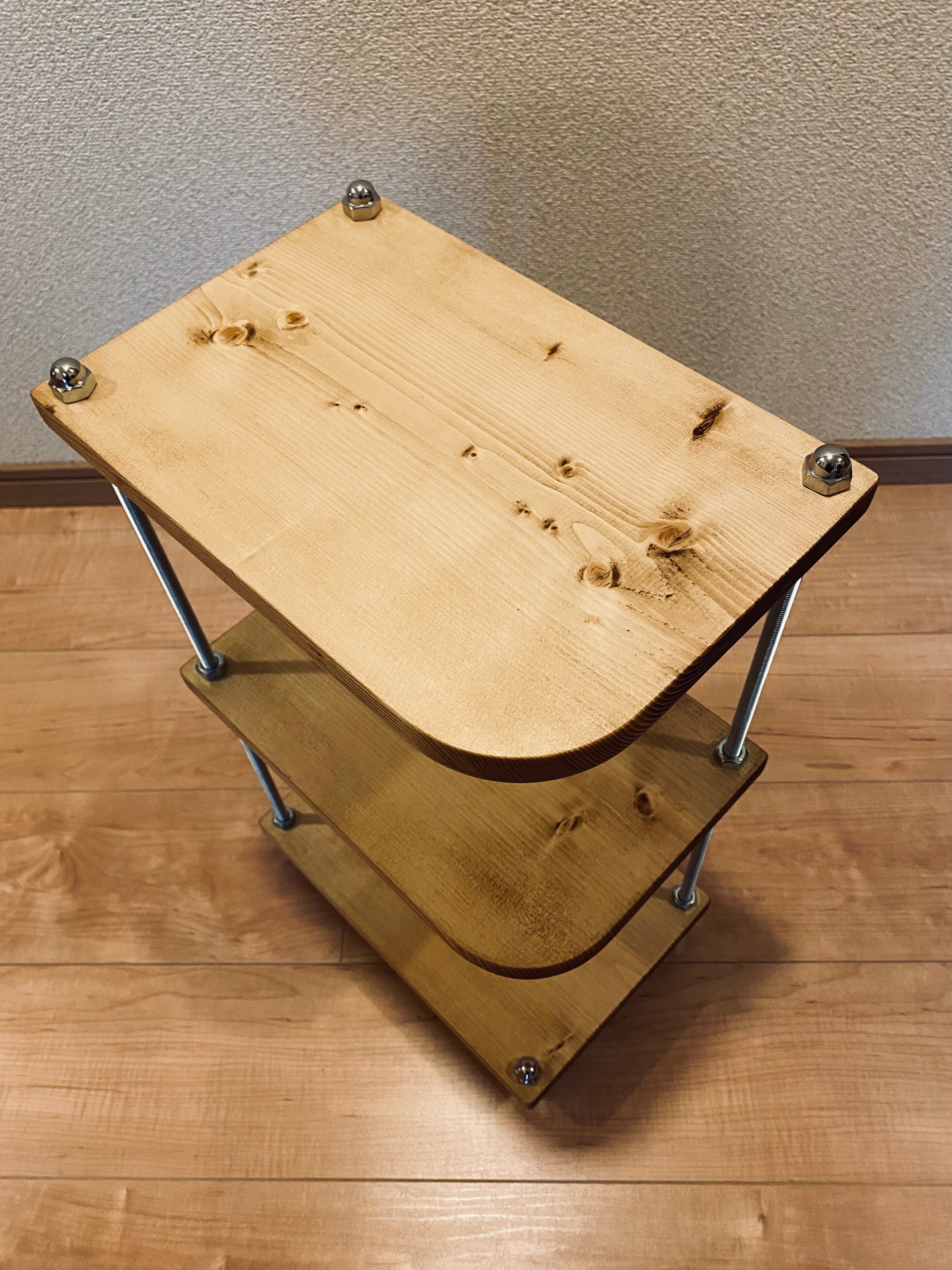 driftwood×INDUSTRIAL 棚 シェルフ ラック コーナーラック オープン