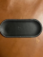 KLW Kyotani Leather Works LT-01-BLK レザートレー Black（ヌメ革×ステンレス芯）LeatherTray