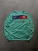 FC Barcelona 長袖ユニフォーム サードユニフォーム ナイキ L ミントグリーン DRI-FIT