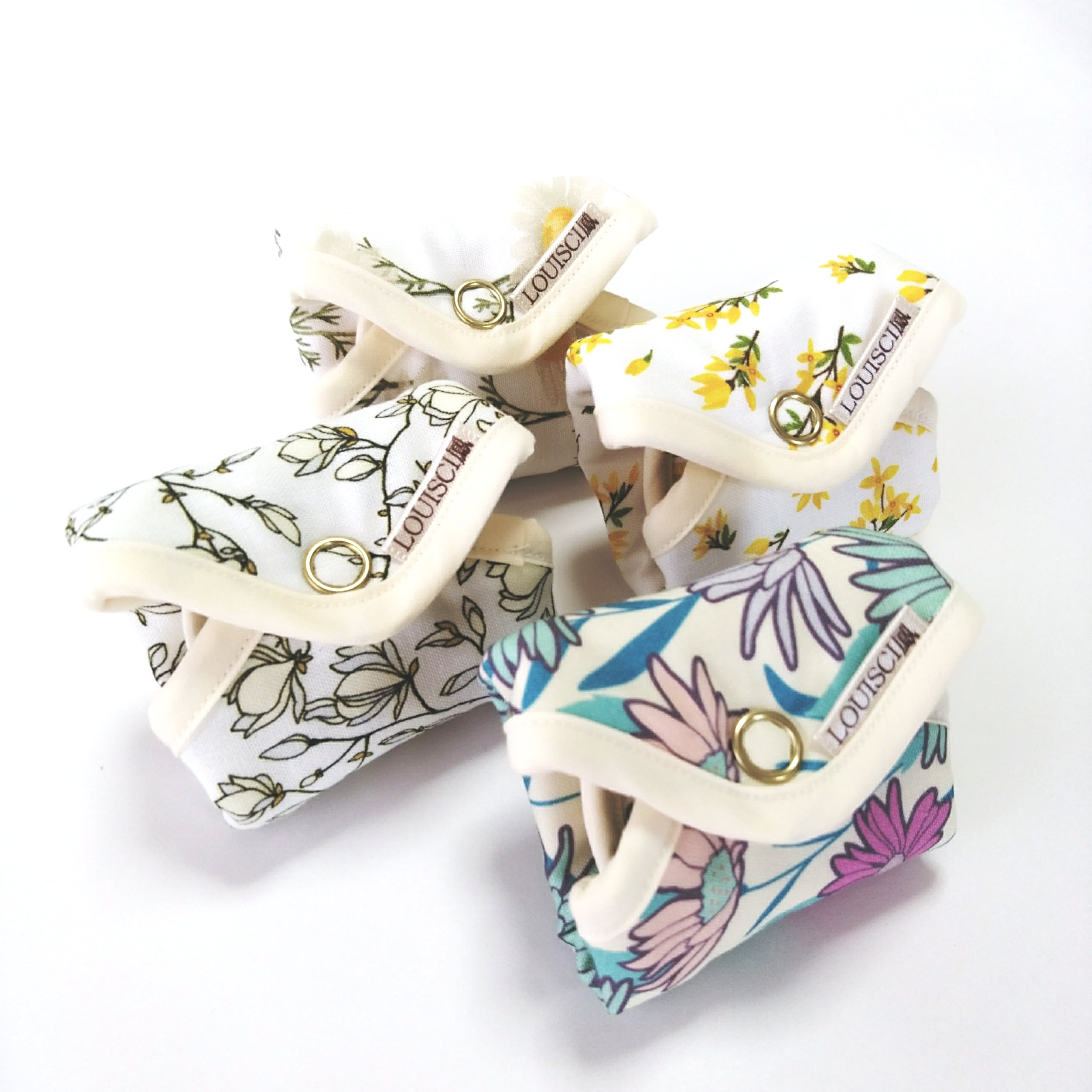 大人シリーズ 落ち着いた花柄 海外輸入 おりもの今治Sサイズ(防水なし) 特別限定柄