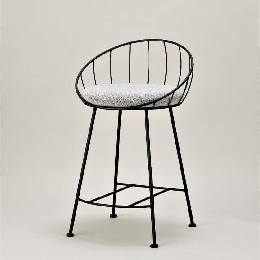 Hoopカウンターチェア570【FCF1972 FB-AA】 ハイチェア キッチンチェア カフェチェア かわいいチェア ハイスツール アイアンチェア