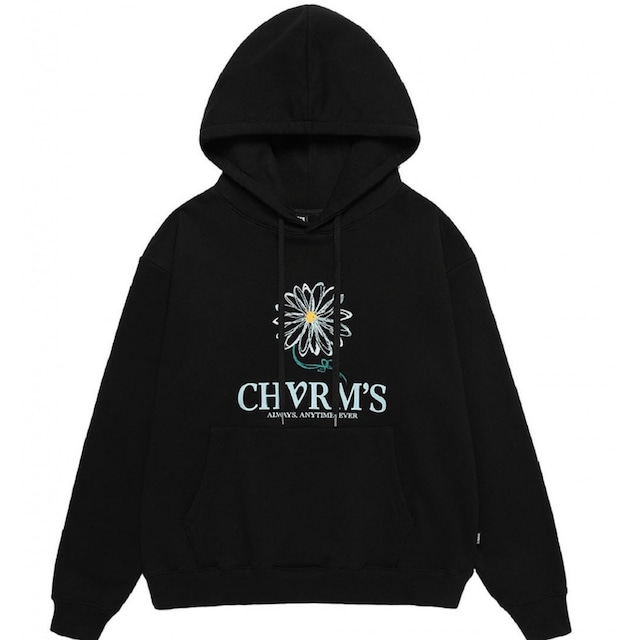 [CHARM’S] SinBi gerbera hoodie Black 正規品 韓国ブランド 韓国ファッション パーカー