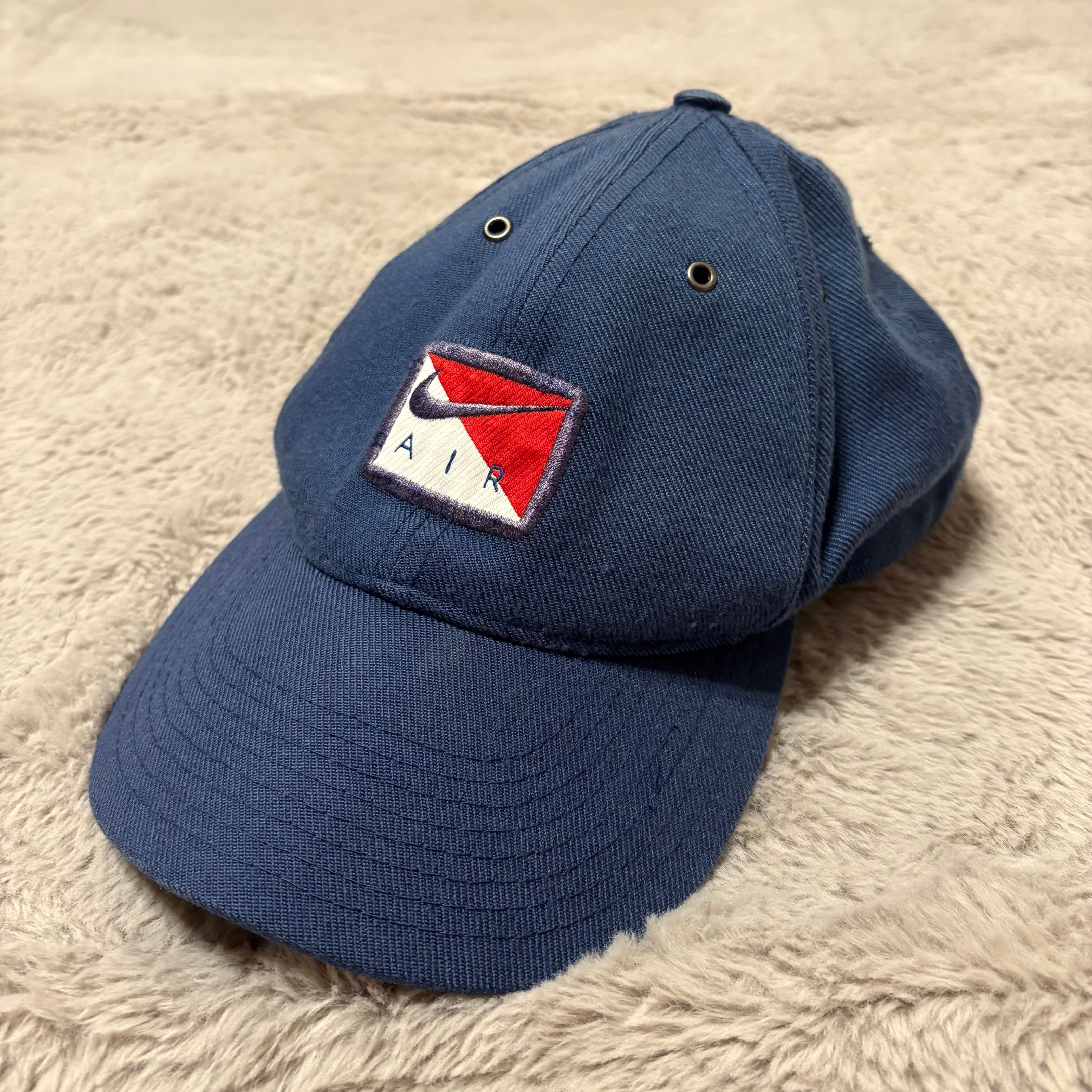 90s NIKE ACG フリース×ニット ビーニー / ネイビー | 古着屋hunky